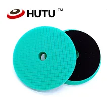 6 дюймов пены полировки колодки принадлежности для ухода за автомобилем зеленый тяжелый режущий коврик