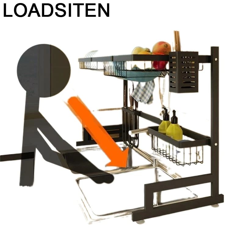 Escurridor De Platos Scolapiatti Especias и Storage Organizador Rack Mutfak Cocina Cozinha кухонный Органайзер | Дом сад
