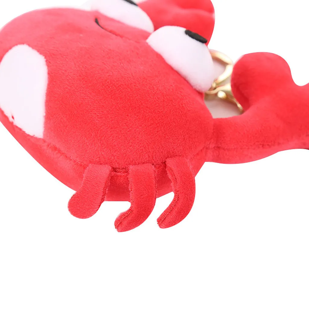 Плюшевые игрушки для детей kawaii Краб плюшевые игрушки кукла-подвеска мультфильм краб милая мягкая игрушка 4,7 дюймов детская игрушка Рождественский подарок