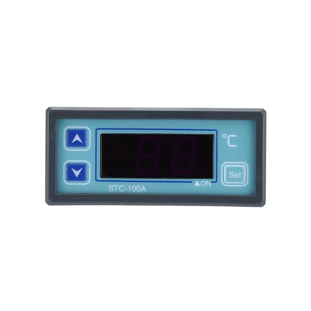 Digital Temperature Controller Cool Heat Refrigerator Thermostat Regulator Thermoregulator Thermocouple Sensor STC-100A