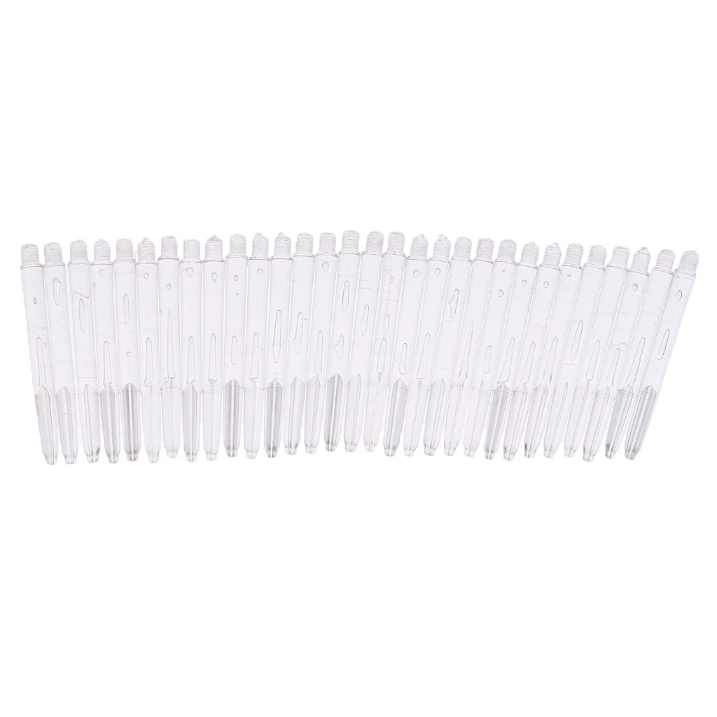 30 Pieces Universal Plastic 2BA Dart Shaft Dart Stems Assorted Color Choice 30 Pieces Universal Plastic 2BA Dart Shaft Dart Stems Assorted Color Choice