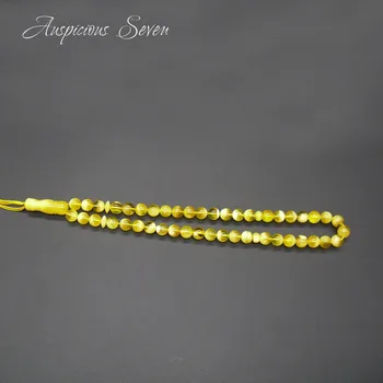 

Islamic 45 Prayer Beads 9.7mm Natural Baltic Amber TASBIH Muslim Prayer / TA45-11