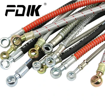 

Universal Motocross Truck Hydraulically Enhanced Brake Hose Fuel Pipe Line for ATV Mud Racer Bicycle Auto High Pressure Tubing