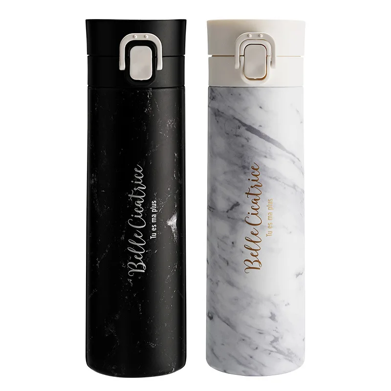 

Creative Simple Vacuum Cup/flask Men's Portable Cool Trend Large Capacity Water Cup Student Literature And Art Fresh MORI Series