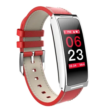 

696 ZY58 Smart Band Men Heart Rate Monitor Fitness Tracker Leather Smart Bracelet IP67 Waterproof Wristband gifts for women