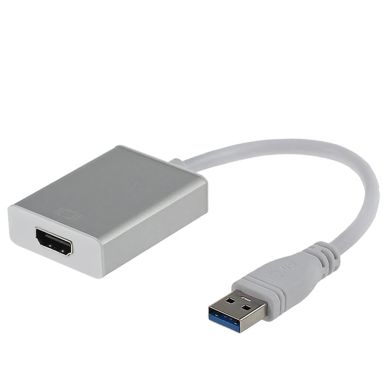 

Elistooop USB 3.0 to HDMI Adapter Converter Cable Multi Display Graphic Adapter For HDTV LCD PC Laptop