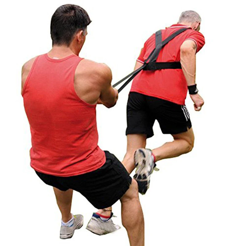 SEWS-Fitness Anti-Resistance Sled Harness Wire Harness Pull Strap Strap Strength Strength Training Resistance Rope- Adjustable