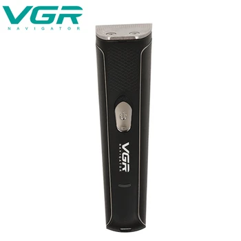 

VGR V-021 0 Cutter Head Hair Clipper Stainless Steel Blade USB Rechargable Body Washable Noise Reduction