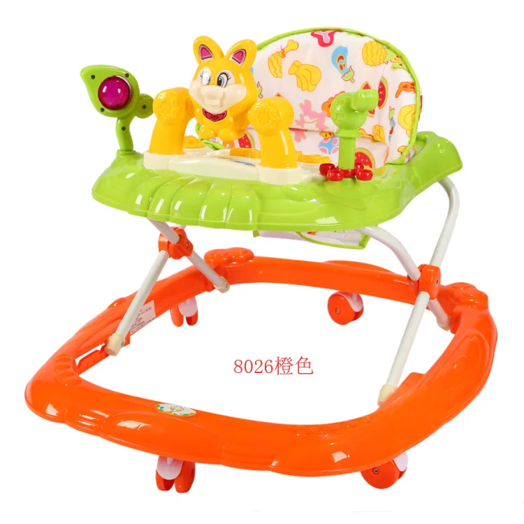 

Benefit of Spending Baby Walker 8026 Anti-Falling Baby Walking Frames with Music Stroller Low Price Wholesale
