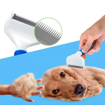 

Pet Combs Dog Hair Remover Cat Brush Grooming Tools Pet Clipper Attachment Pet Trimmer Combs Supply For Cat Dog Combs 2020