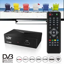 DVB C USB порт двухъядерный PVR Функция ТВ коробка ABS чувствительный wifi приемник наземного сигнала 1080P HD ТВ Умный Цифровой дом HDMI