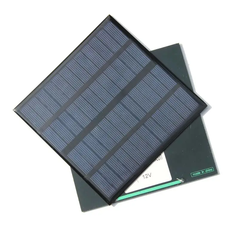 3W 12V 0.25A Универсальный Панели солнечные модуль Панель Солнечный Мощность Батарея Зарядное устройство 250mA Панели солнечные 3W 12V Панели солнечные