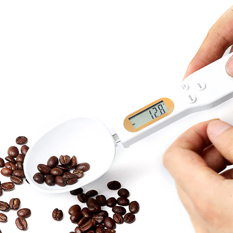 Kitchen Spoon Scale Digital Measuring Electronic Weight Gram Scales LCD Display
