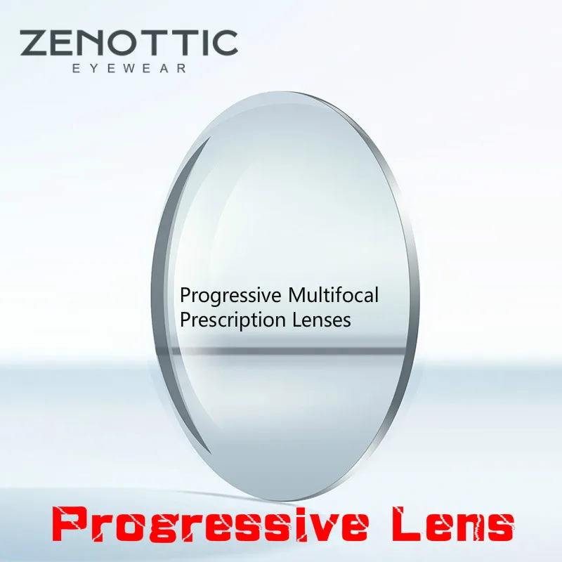 ZENOTTIC Progressive Multifocal Prescription Lenses Anti Resistance/Reading Anti-scratch Myopia Hyperopia Presbyopia Lens