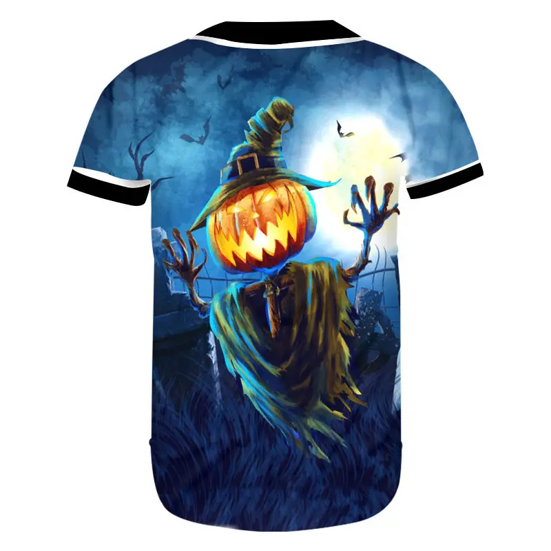 halloween baseball jersey