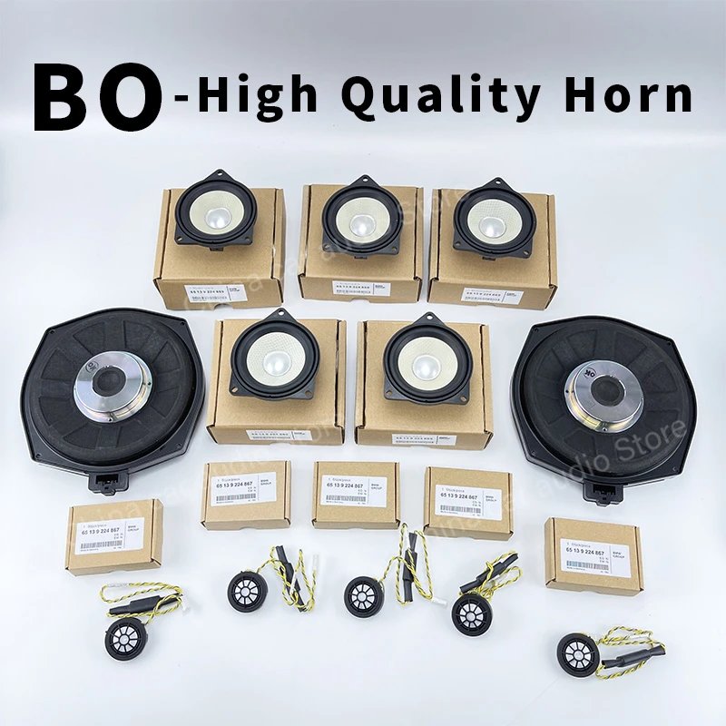 Car For BMW F10 F11 5 Series Music Center Horn Audio Luminous Cover Loudspeaker Interior Accessories Tweeter Subwoofer Speakers