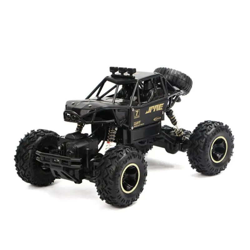Черный 1:16 4WD монстр грузовик внедорожный gps-трекер Buggy Crawler автомобиль - Цвет: Черный