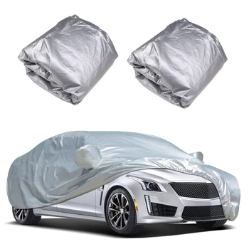 

Universal Full Car Cover Outdoor Indoor UV Protection Sunscreen Heat Protection Dustproof Scratch-Resistant Sedan Suit M-XXL