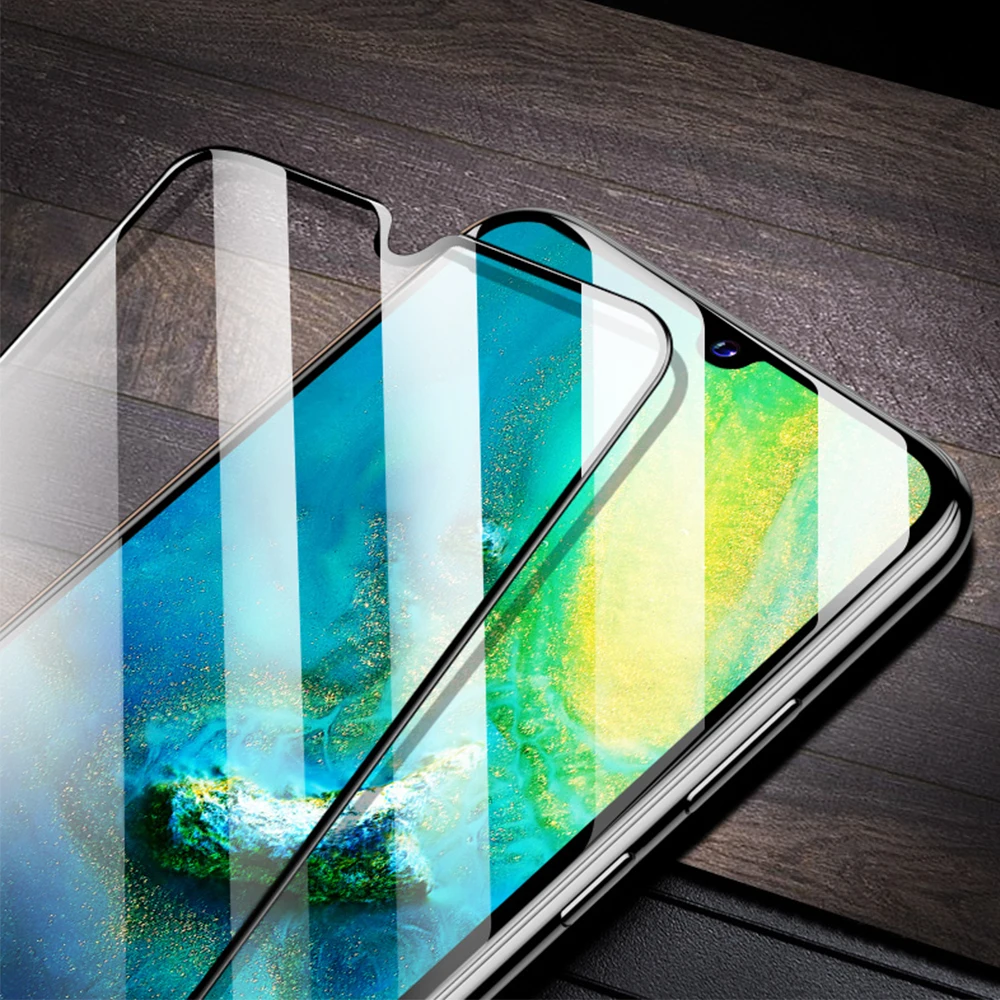 Полное покрытие Защитное стекло для Huawei Mate 10 20 30 Lite P30 Pro световое освещение, как защита экрана на P30pro телефон защитная пленка 9D