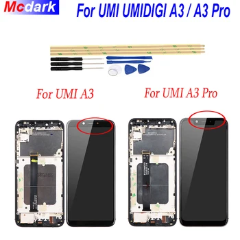 

For UMI UMIDIGI A3 LCD Display and Touch Screen Digitizer Assembly Replacement For UMI UMIDIGI A3 Pro +Tools And Adhesive