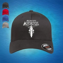 Новая мода Hellmotors мотоциклы Кафе Racer кепки s шляпа бейсбольная Кепка для гольфа унисекс Регулируемый размер