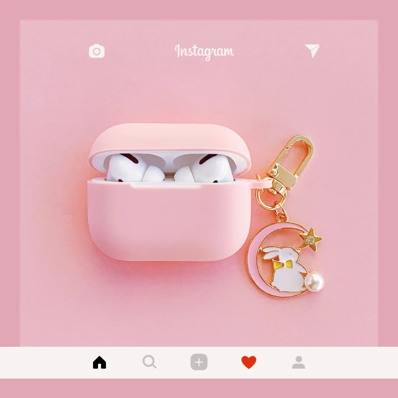 Новый милый чехол для наушников Airpods pro 3 мягкий силиконовый беспроводной Bluetooth