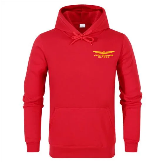 Новая мода camiseta divertida fresca толстовки Goldwing GL 1800 GL1800 motocicleta толстовки