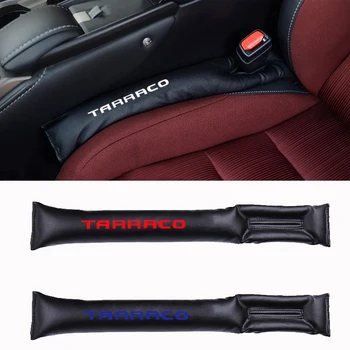 

2pcs PU Leather For Seat Tarraco Fillers Spacer Filler Slot Plug Car Seat Gap Pad