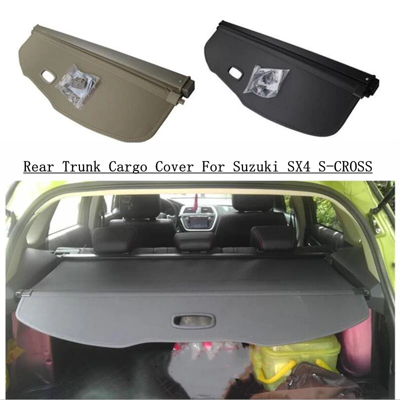 For Suzuki Sx4 S-cross 2013-2021 Rear Trunk Cargo Cover Partition ...