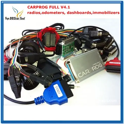 DHL Бесплатная доставка CARPROG Full V4.1 21 адаптер ECU Программатор со всеми программами|ecu
