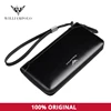 Williampolo Men's Wallet Card Holder Purse For Men Vintage Genuine Leather Cluth Bag For Phone Luxury Design Clutch Male #171326 1