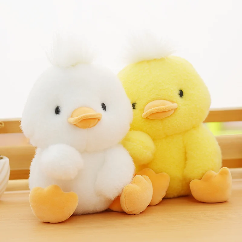 Cute Yellow Duck Simulation Animal Doll Stuff Plush Toy Children Birthday Gift