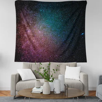 

Household Tapestry Star Print Wall Blanket Dormitory Bedroom Wall Tapestry Large Towel