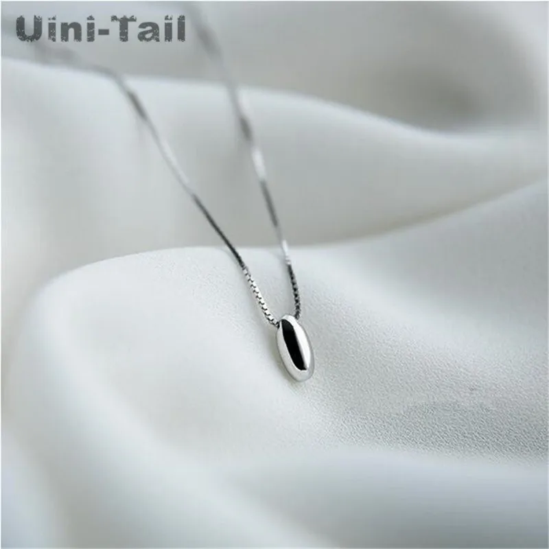 Ожерелье Uini Tail 2019 маленькое серебряное ожерелье в форме капли пресной воды