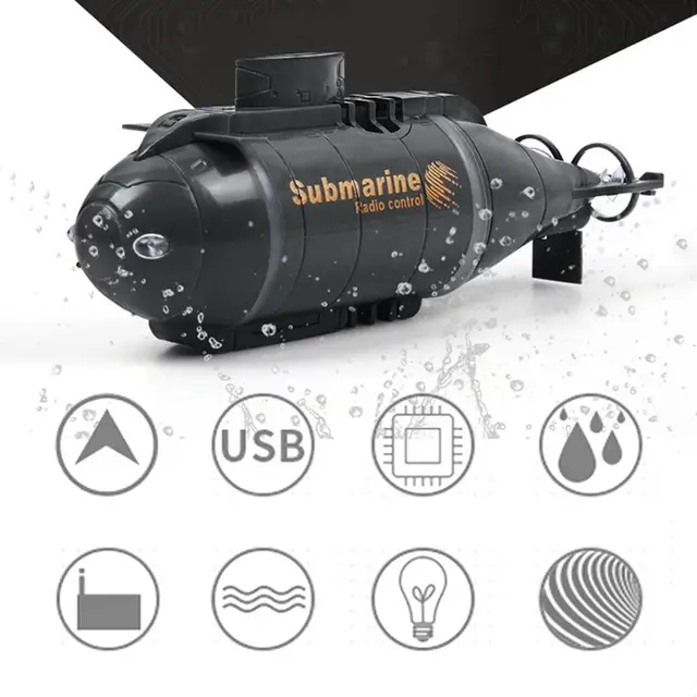 Remote Control Submarine Toy Smart Electric Simulated Submarine RC Boat Toys For Children 4