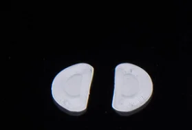 1 pair 5 пар противоскользящие Силиконовые носовые упоры для глаз Стекло es солнцезащитное стекло очки Аксессуары для очков - Цвет: 1 pair