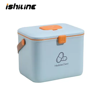 

Large Medical Box Suitcase Portable First Aid Kit Box Medicine Chest Home Plastic Storage Box Organizer Containers