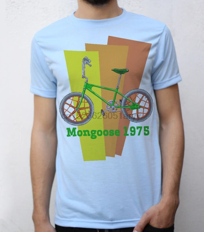 Футболка Mongoose 1975 дизайн BMX Bike | Мужская одежда