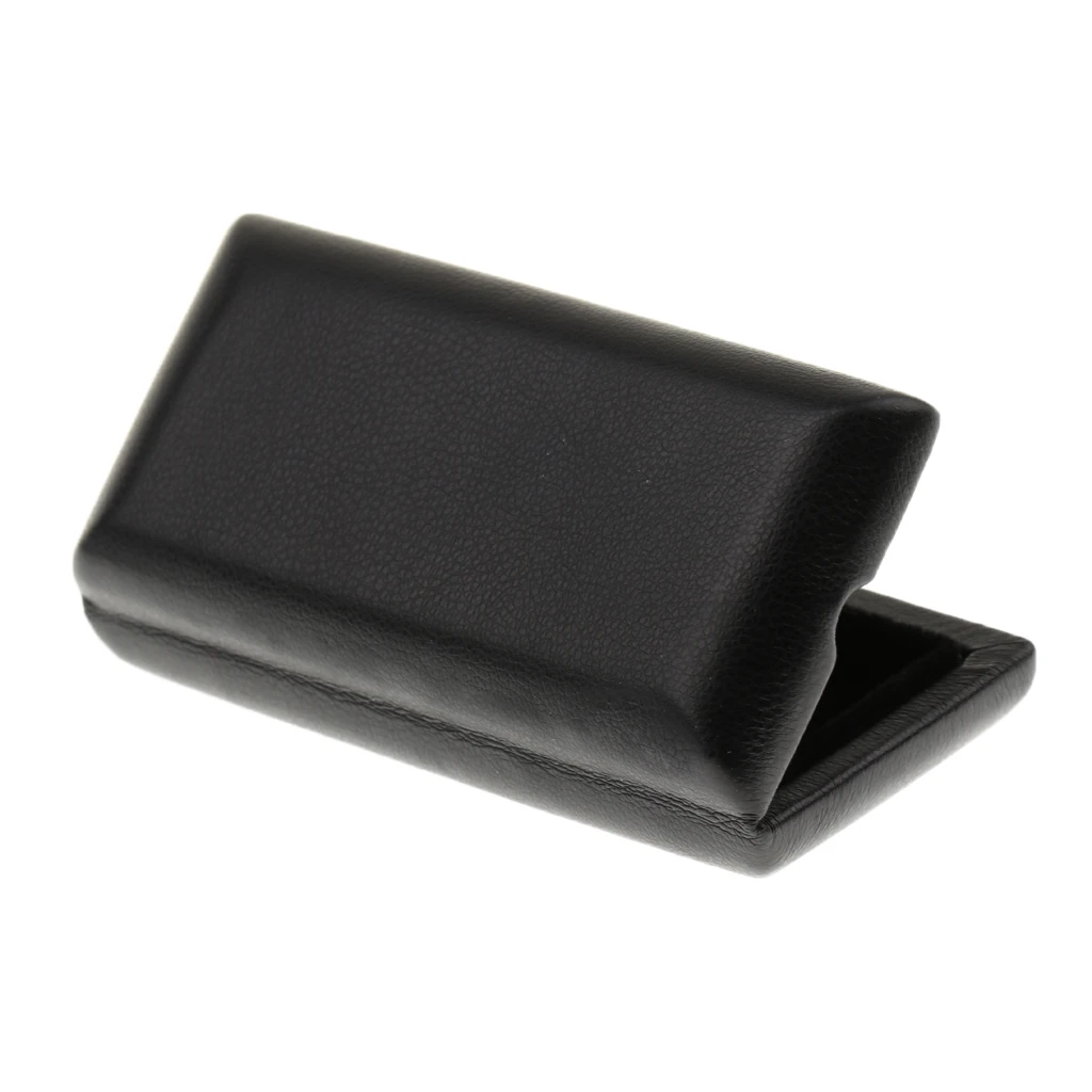 Beste Zwart Pu Lederen Hobo Riet Case Box Voor 3 Pcs Riet Hold 9X4.5X2 Cm