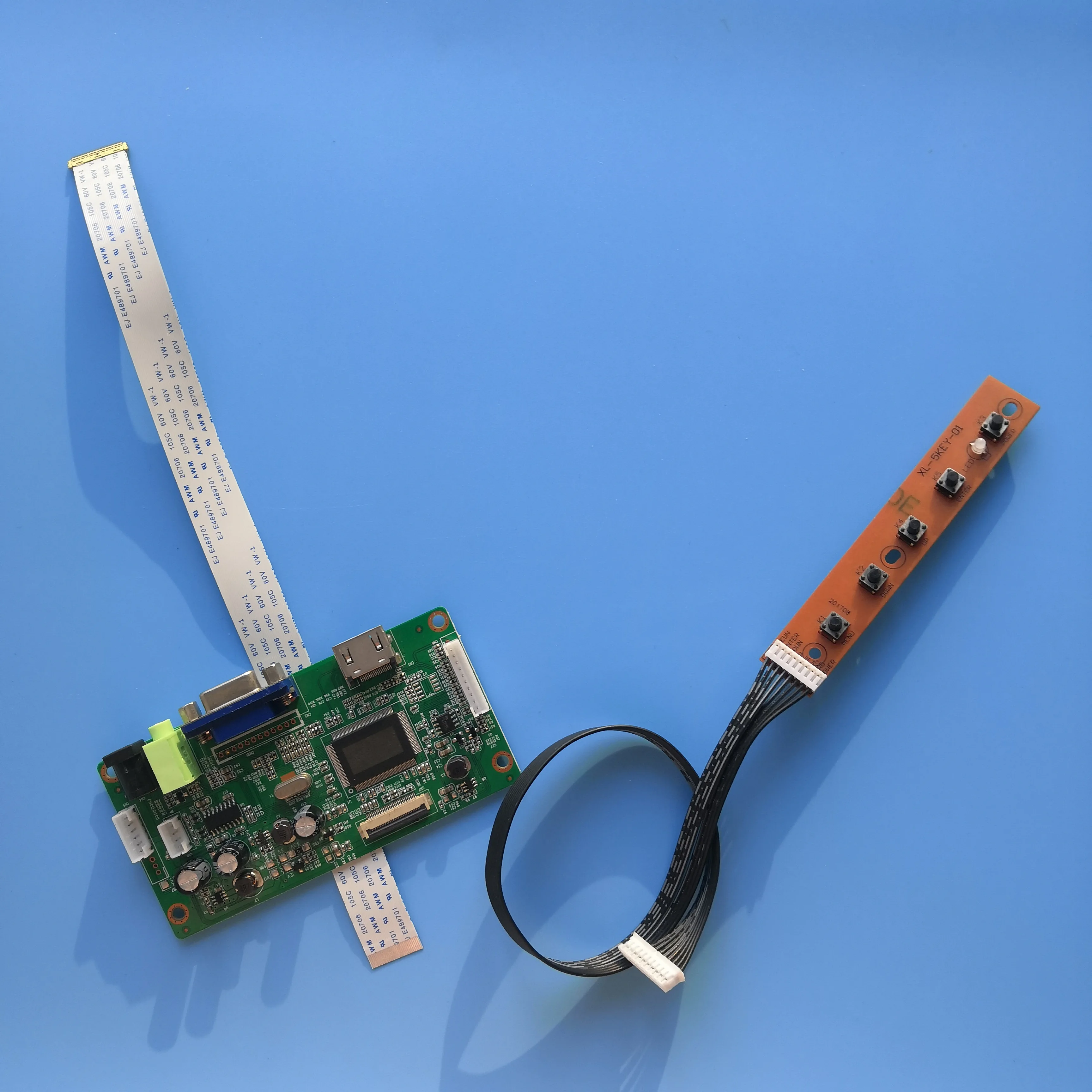for LP133WH2-SPA2 KIT VGA LCD DRIVER 13.3&quot SCREEN display monitor 1366×768 30Pin Controller board EDP LED DIY | Компьютеры и офис