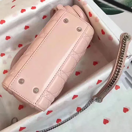 pink Silver Chain Роскошная мини-сумка для женщин, классический дизайн из ротанга, женская сумка из натуральной кожи, женские сумки через плечо, кошелек - Цвет: pink Silver Chain