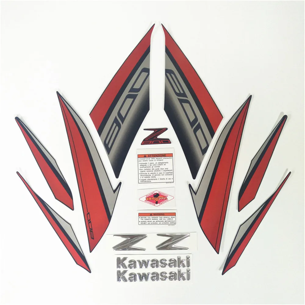 Мотоцикл для Kawasaki Z800 13-14-15-16 Z 800 2013- стикер обтекатель комплект аппликация Высокое качество весь автомобиль наклейка