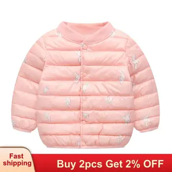 

New baby girls Winter Coat Autumn Thick Warm Outerwear Clothes Plush and Velvet Warm Baby Girl Boy Winter Cartoon Coat Jacket