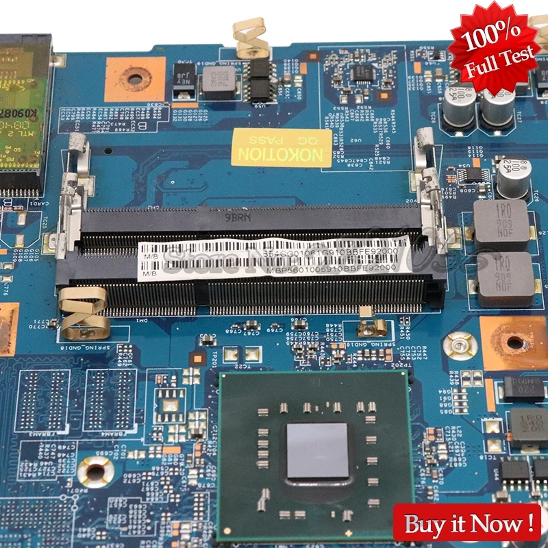 NOKOTION MBP5601009 Мб. P5601.009 для Acer aspire 5738 Материнская плата ноутбука JV50-MV M92 MB 48.4CG07.011 GM45 DDR3 Бесплатная ЦП