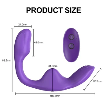 Wear Dildo Vibrator Sex Toy for Women Orgasm Masturbator G Spot Clit Stimulate Remote Control Panties Vibrators Adult Sex Toys 6