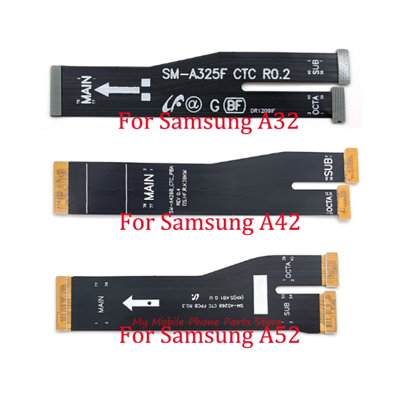 Main Flex For Samsung Galaxy A32 A42 A52 A325F A426B A526B Motherboard