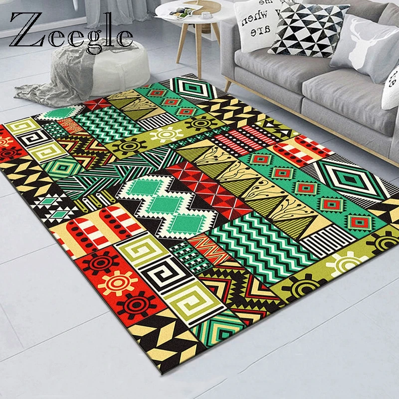 Zeegle Rugs and Carpets for Home Living Room Anti-slip Bedroom Floor Rug Washable Decorative Carpet Soft Area Rug for Kids Room