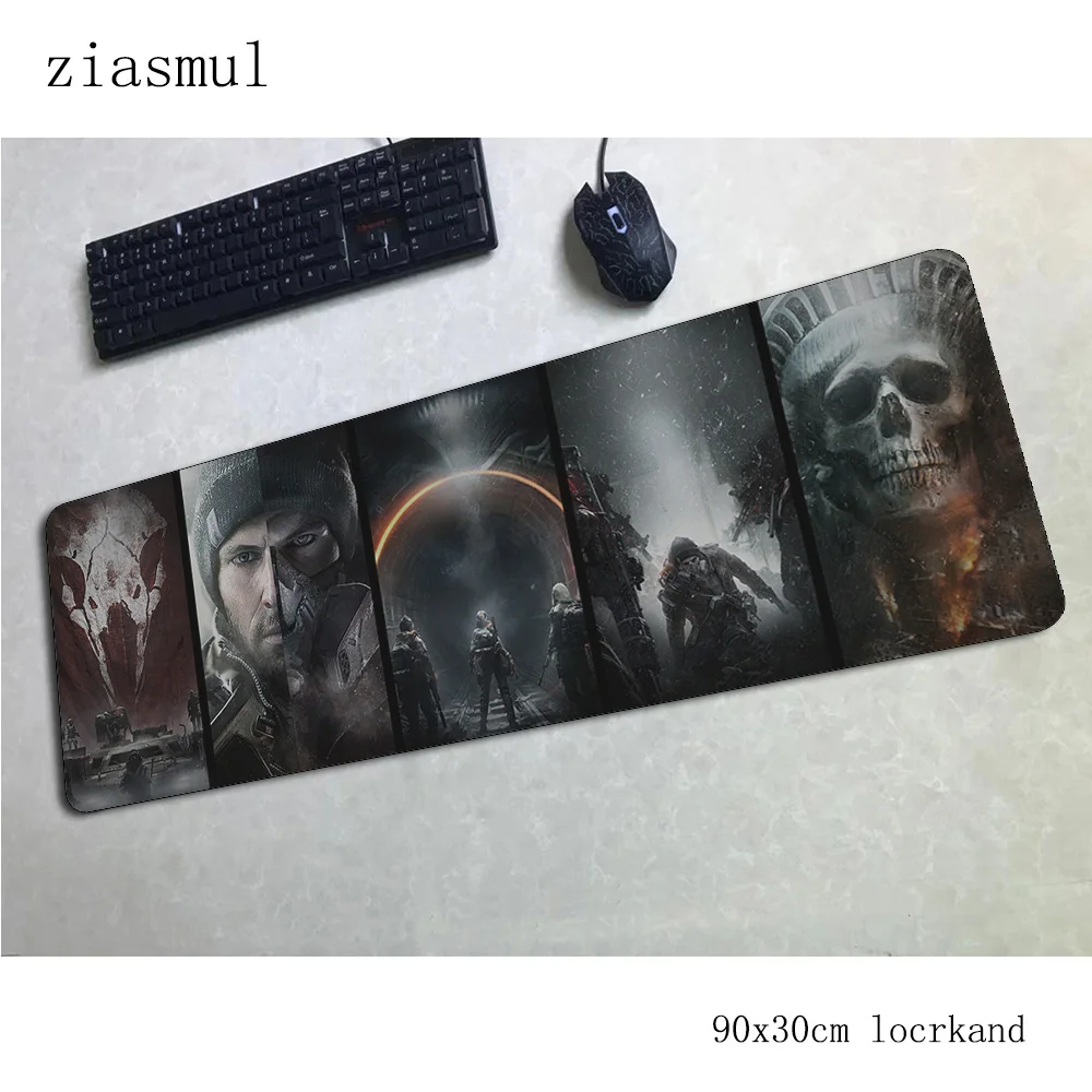 Коврик для мыши tom clancy's the division 90x30 см компьютерный коврик для мыши 3d padmouse Kawaii Коврик Для Мыши Эргономичный гаджет коврики для Кабинета