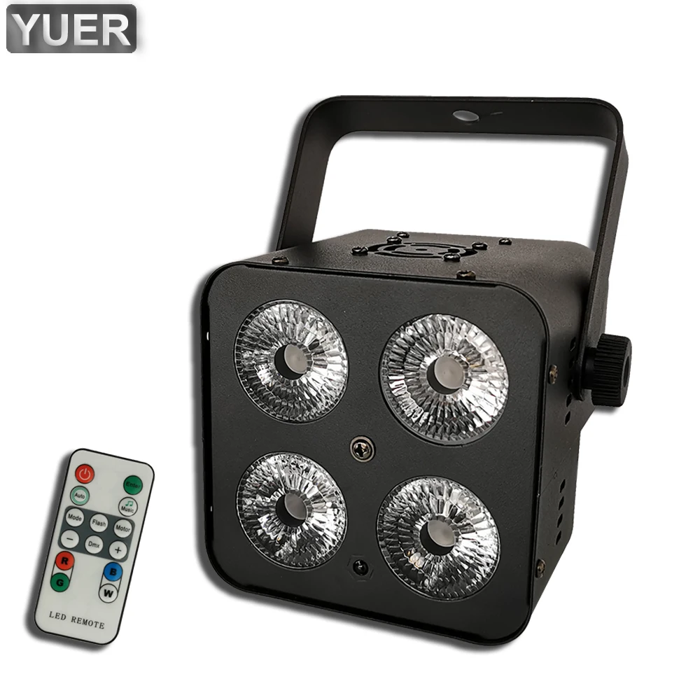 

4x20W Par Light RGBW 4IN1 Super Bright Par LED Par Light Patch Lamp Beads Stage Lighting For DJ Party Nightclub Decoration