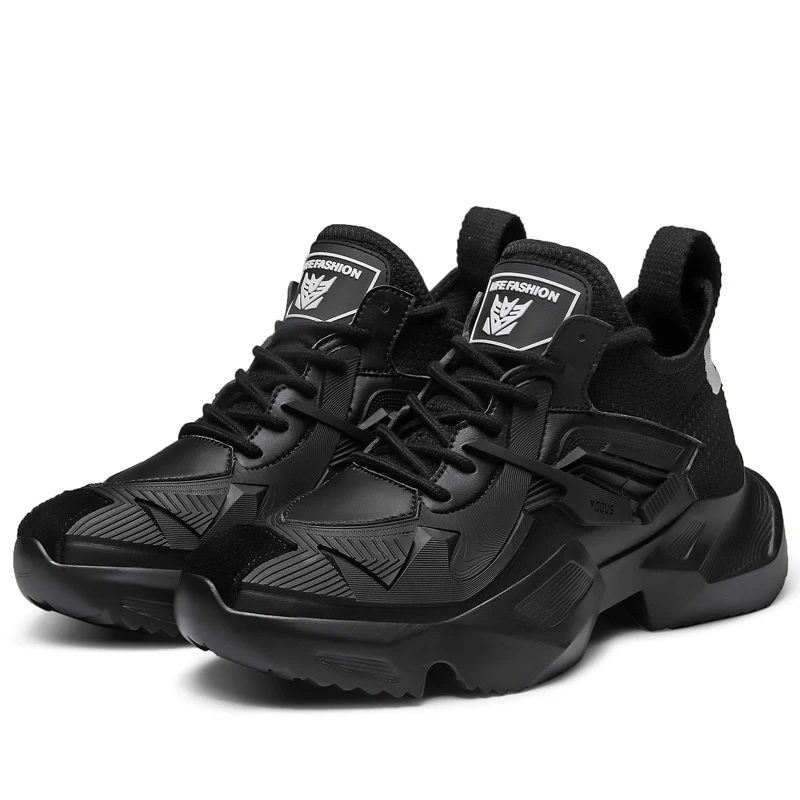 Новая дышащая кожаная спортивная обувь для мужчин, Легкие беговые кроссовки, уличная прогулочная спортивная обувь, мужская обувь на мягкой подошве krasovki 46